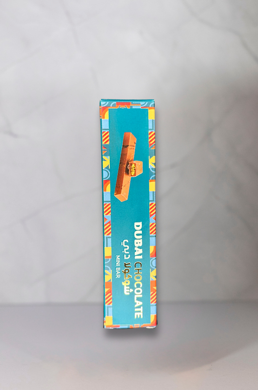 Mini barre de chocolat pistache 35g – Chocolat de Dubaï | Sucre D'Or